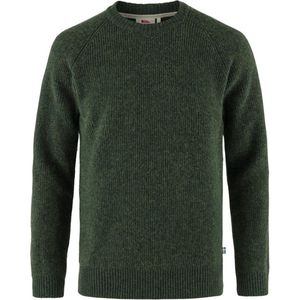 Fjallraven Övik Rib Sweater Heren Deep Forest M