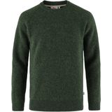 Fjällräven - Övik Rib Sweater - Wollen Trui - Groen