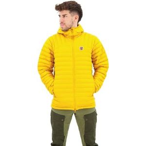 Fjällräven - Expedition Lätt Hoodie - Jas - Mustard Yellow - Polyamide