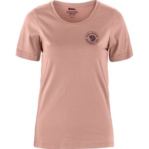 Fjällräven - 1960 Logo T-Shirt - Dusty Rose - Biologisch Katoen - Slim Fit