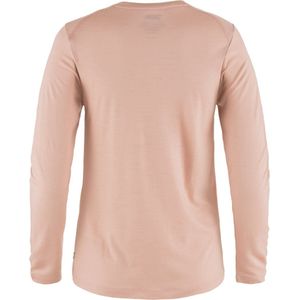 Fjallraven - Abisko Wool LS - Outdoorshirt - Chalk Rose - Dames - Lange Mouwen