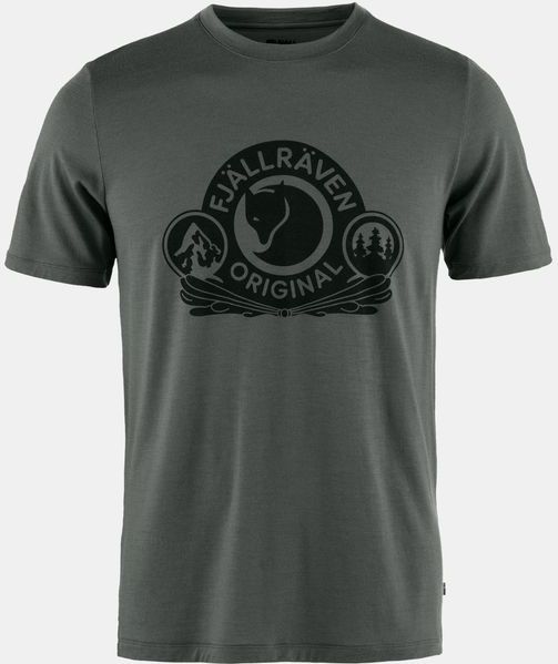 Fjällräven - Abisko Wool Classic S/S - Merinoshirt - Grijs