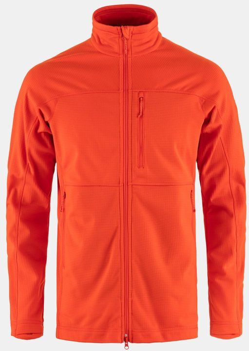 Fjällräven - Abisko Lite Fleece - Vest - Flame Orange - 100% Gerecycled Polyester