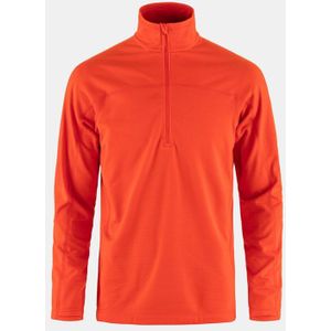 Fjällräven - Abisko Lite Fleece Half Zip - Trui - Flame Orange