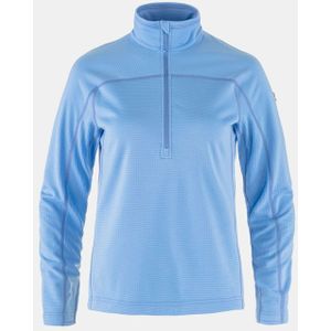 Fjallraven 87141-537 Abisko Lite Fleece Half Zip W Sweatshirt Dames Ultramarine Maat M
