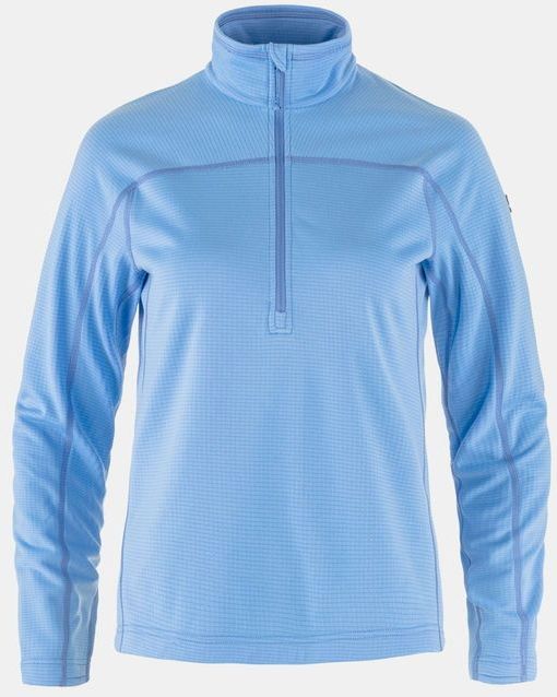 Fjällräven - Abisko Lite Fleece Half Zip - Trui - Ultramarine - 100% Gerecycled Polyester