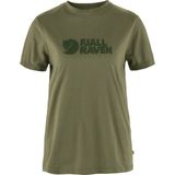 Fjällräven - Logo Tee - T-shirt - Groen - Katoen