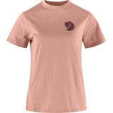 Fjällräven - Fox Boxy Logo T-shirt - Roze - 60% Katoen 40% Polyester