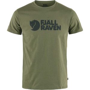 Fjällräven - Logo T-Shirt - Laurel Green - Biologisch Katoen-Gerecycled Polyester