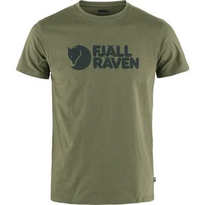 Fjällräven - Logo T-Shirt - Laurel Green - Biologisch Katoen-Gerecycled Polyester