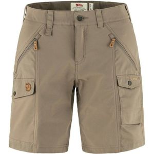 Fjällräven - Nikka Shorts Curved - Beige - Dames
