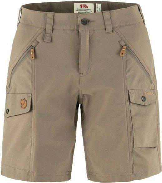 Fjällräven - Nikka Shorts Curved - Beige - Dames