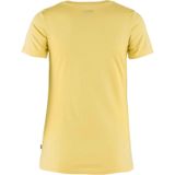 Fjallraven 89849-133 Arctic Fox Print T-Shirt W T-Shirt Dames Maïs Geel Maat L, Maïs Geel, L
