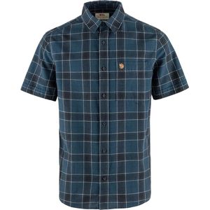 Fjallraven - Övik Travel Shirt SS - Indigo Blue - T-shirt