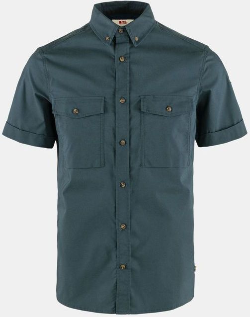 Fjällräven Övik Air Overhemd - Korte Mouwen - G-1000 Air Stretch - Licht en Comfortabel
