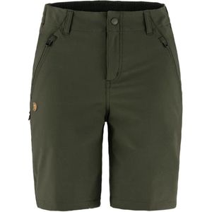 Fjällräven - Abisko Trail Stretch Shorts - Olijfgroen - 89% Polyamide, 11% Elastaan