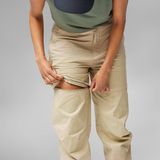 Fjällräven - Abisko Hike Zip-off Broek - Beige - G-1000 Air Stretch