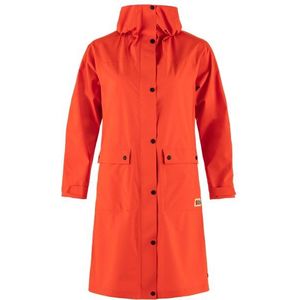 Fjällräven - Vardag Rain Parka - Jas - Flame Orange - Waterdicht