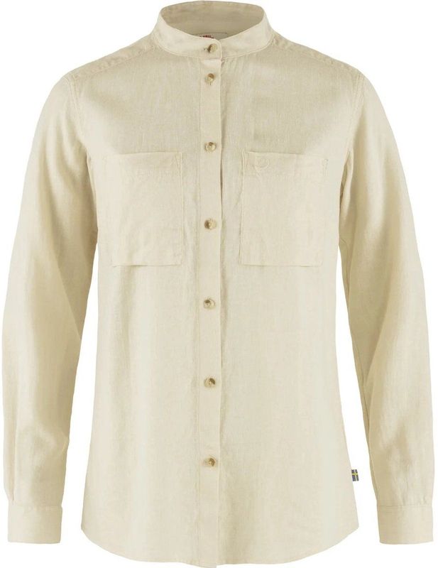 Fjallraven - Övik Hemp Shirt LS - Overhemd - Chalk White - Katoen