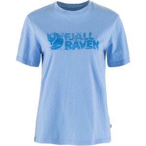 Fjällräven - Lush Logo T-shirt - Korte Mouwen - Groen - Biologisch Katoen