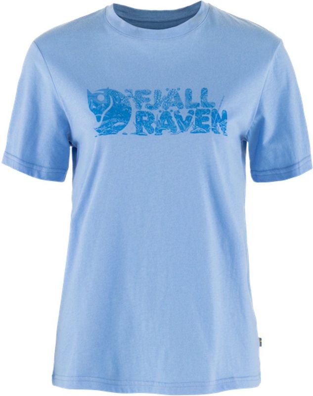 Fjällräven - Lush Logo T-shirt - Korte Mouwen - Groen - Biologisch Katoen