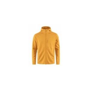 Fjällräven - Abisko Grid Fleece - Vest - Mustard Yellow