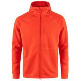 Fjällräven - Abisko Grid Fleece - Vest - Flame Orange