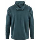 Fjällräven - Abisko Grid Fleece Hoodie - Vest - Mountain Blue - 100% Gerecycled Polyester