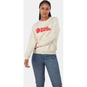 Fjall Raven - Fjällräven Logo Sweater - Dames - Wit - Katoen