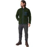 Fjällräven - Vardag Pile Fleece - Vest - Dark Grey Maroon - G-1000 65% Gerecycled