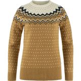 Fjällräven - Övik Pull - Tricot - Bruin Sarrasin/Wit Craie - Dames