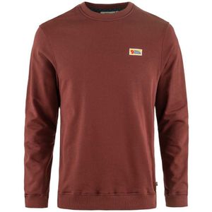 Fjällräven - Vardag Sweater - Trui - Maroon - 100% Biologisch Katoen