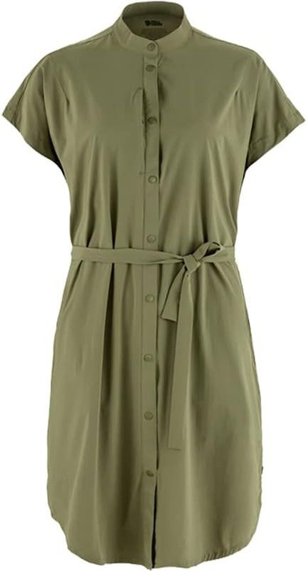 Fjällräven - Abisko - Jurk - Groen - 90% Gerecycled Polyamide