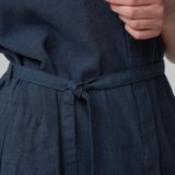 Fjällräven - Övik Hemp Dress - Blousejurk - Mountain Blue - Katoen