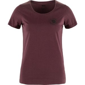 Fjallraven - 1960 Logo T-shirt - Outdoorshirt - Port - 60% Biologisch Katoen, 40% Polyester