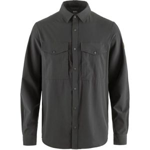 Fjällräven - Men Abisko Trekking - Blouse - Dark Grey