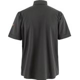Fjällräven - Abisko Trekking SS - Blouse - Dark Grey - Duurzaam Materiaal