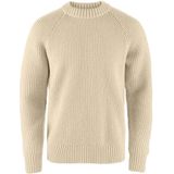 Fjällräven - Övik Waffle - Trui - Zwart - Zachte Merinowol