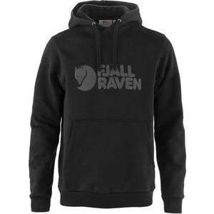 Fjällräven - Logo Hoodie - Biologisch Katoen - Zwart