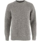 Fjällräven - Övik Waffle - Trui - Zwart - Regular Fit