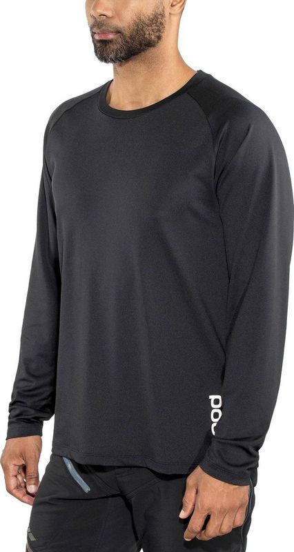 POC Resistance DH Longsleeve Jersey Heren carbon black