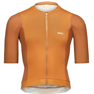 POC - Cadence Jersey - Korte Mouwen - Bruin - Gerecycled Polyester