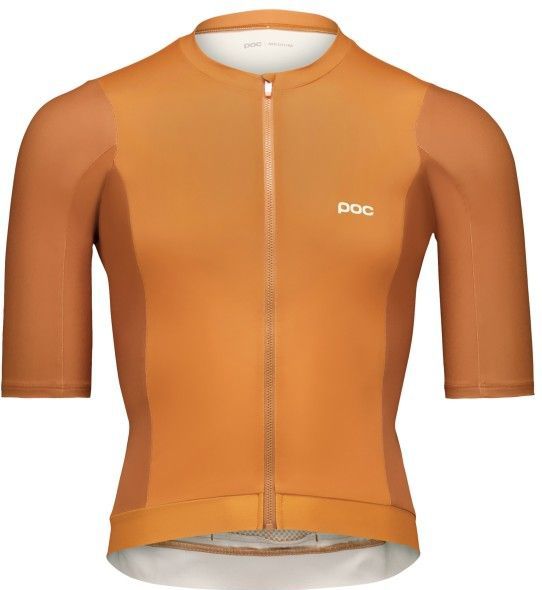 POC - Cadence Jersey - Korte Mouwen - Bruin - Gerecycled Polyester