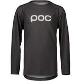 POC - Essential MTB Long Sleeve Jersey - Donkergrijs - Voor Kinderen