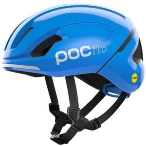 POC POCito Omne MIPS kinderfietshelm is ontworpen om jonge fietsers te helpen hun vaardigheden te ontwikkelen, Fluorescerend blauw, XS (48-52cm)