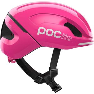 POC POCito Omne MIPS kinderfietshelm is ontworpen om jonge fietsers te helpen hun vaardigheden te ontwikkelen, Fluorescerend Roze, XS (48-52 cm)