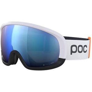 POC Fovea Mid Clarity Comp Uniseks kinderen, Hydrogen White Uranium Black Spectris Blue, Eén maat