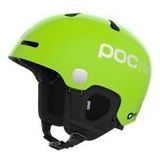 POC POCito Fornix MIPS - lichte en veilige ski- en snowboardhelm voor kinderen met NFC-chip, fluorescerend geel/groen, M-L (55-58 cm)