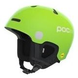 POC POCito Auric Cut MIPS skihelmen voor jongeren, uniseks, fluorescerend, geel/groen, XXS (48-52 cm)