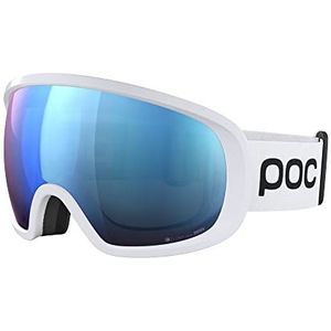POC Fovea Clarity Comp + optimale skibril voor wedstrijden, Hydrogen White/Spectris Blue